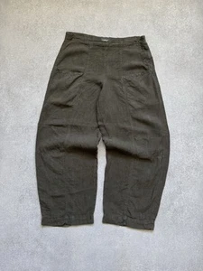 Oska Linen Woman Japanese Parachute Wide Leg Pants Size 3 - Picture 1 of 8