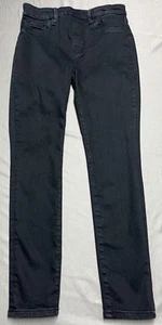 Good American Womens Black Pull On Skinny Stretch Jeans Size Large (29x28.5) EUC - Picture 1 of 8