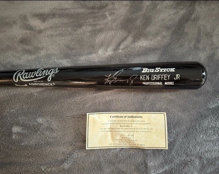Ken Griffey Jr. Baseball MLB Original Autographed Bats for sale | eBay