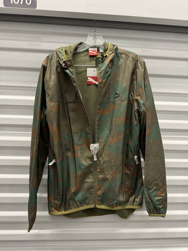 VETEMENTS Giacca a vento Puma Camp Print taglia S nuova con etichette