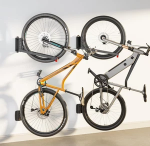 Supporto da parete girevole per bici, nessun sollevamento pesante richiesto supporto a parete per bici, ganci bici - Foto 1 di 9