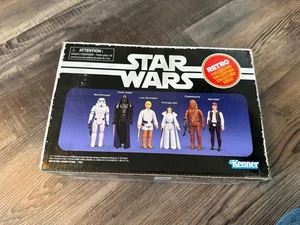 Star Wars Retro Collection Box Darth Vader Chewbacca Han Solo NEU OVP - Bild 1 von 7