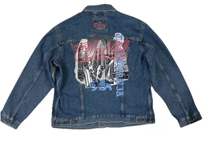 Levi’s x Coors Light Limited Edition Promo Trucker Denim Jacket Men’s XL Blue - Picture 1 of 20