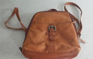 Handbag, Leather Spikes and Sparrow, Backpack style twin straps. - Picture 1 of 12