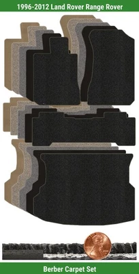 Juego de alfombrillas bereber personalizadas para Land Rover Range Rover '96-12 (4 piezas) #VEN Foto 1 de 4