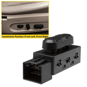 Driver 6 Way Power Seat Switch for 9L3Z14A701A Ford F150 250 Mustang Escape EOA - Bild 1 von 8