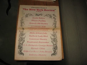 1970 NYRB John Brown & Frederick Douglass, Slavery, Bellow & Kazin, Wilson, ETC - Imagen 1 de 2