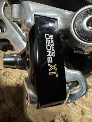Vintage NOS Shimano Deore XT Rear Derailleur RD-M732-Long Cage - Image 1 of 4