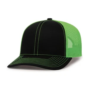Standard Trucker Snapback Cap – Classic Mesh Breathable, Structured Fit & Adj... - Picture 1 of 7