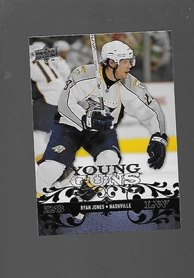 2008-09  Ryan Jones, Upper Deck ,Rookie, Young Guns - Image 1 of 2
