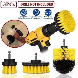 Electric Grout Power Scrubber Cleaning Drill Brush Tub Cleaner Combo Tool Set AU - Picture 1 of 8