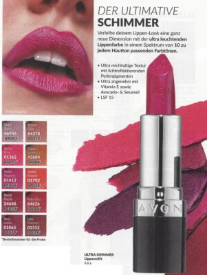 AVON ULTRA SHIMMER LIPPENSTIFT 3,6g  - FARBAUSWAHL WOW - Bild 1 von 4