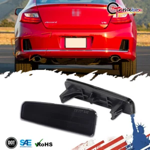 Rear Bumper Left & Right Smoke Trim Reflector Light For Honda Accord Coupe 13-15 - Bild 1 von 8