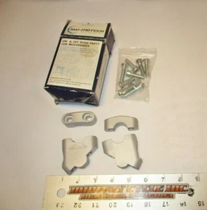 UNIVERSAL NEW SW MOTECH 7/8" HANDLEBAR RISER BACK BAR SET LEH132 lm - Picture 1 of 12