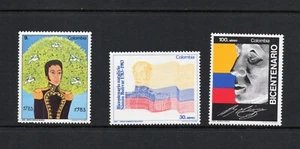 S1058 Kolumbien 1983 Simon Bolivar 3v.   MNH - Bild 1 von 1