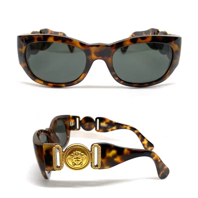 RARO!! Gafas de sol Gianni Versace Mod.413/A Col.279 vintage Rihanna Migos 250128 Foto 1 de 4