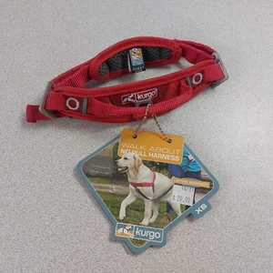 Kurgo Walk About No-Pull Dog Harness Red XS X-Small Instructions NEW NWT READ - Picture 1 of 3