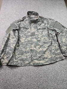 Army Shirt Adult Medium X Short Military ACU Digital Camo Combat Uniform Jacket - Picture 1 of 12