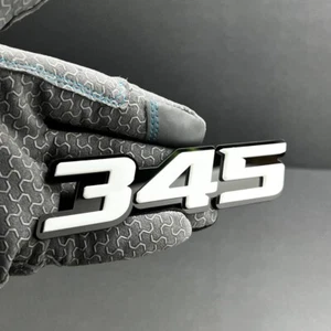 2x White black 345 Hemi Emblems 345 Side Fender Badge 3D for 345 Emblem - Bild 1 von 11