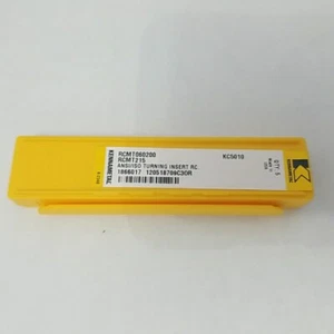 Kennametal RCMT060200 KC5010 RCMT215 Turning Inserts - Picture 1 of 4