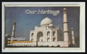 163.INDIA STAMP BOOKLET OUR HERITAGE, MONUMENTS, ARCHITECTURE, TAHMAHAL . - Picture 1 of 2