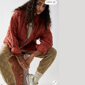 Free People Dolman gesteppte Jeansjacke Neu mit Etikett Neu Small S Myrrhe - Bild 1 von 4