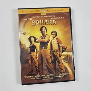 Sahara Vollbild Sammlung DVD mit Matthew McConaughey & Penelope Cruz Neu - Bild 1 von 4