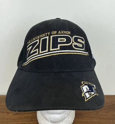 Akron Zips Strapback Hat Cap MAC University Of Akron Roo - Image 1 of 4
