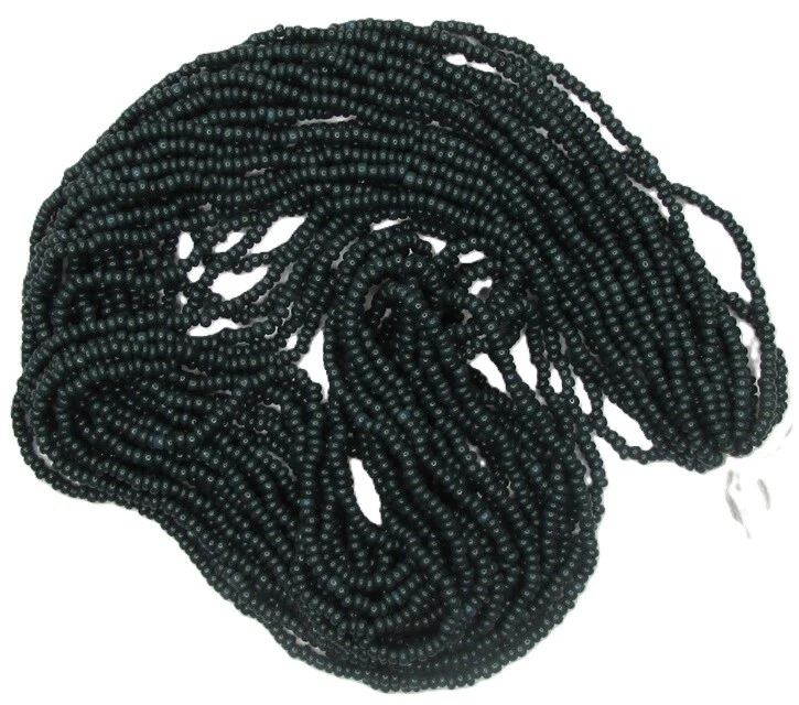 Cuentas de semillas de vidrio rocaille opacas checas 11/0 Preciosa 12 hebras Hank 2 Foto 1 de 1