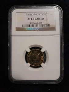 Mexico 1995MO Mexico 20 Centavo Proof 66 Cameo NGC 3592030-003 - Picture 1 of 4