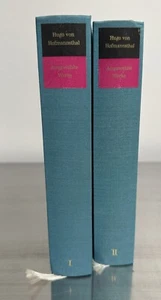 Hugo Von Hofmannsthal GEDICHTE UND DRAMEN & ERZAHLUNGEN UND AUFSATZE - Imagen 1 de 22