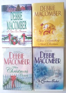 Debbie Macomber Lot of 4 Christmas Hardcover Books Good Condition - Picture 1 of 5