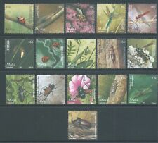 MALTA 2005 SG1412/27 set of 16 - Insects - fine used. Catalogue £18