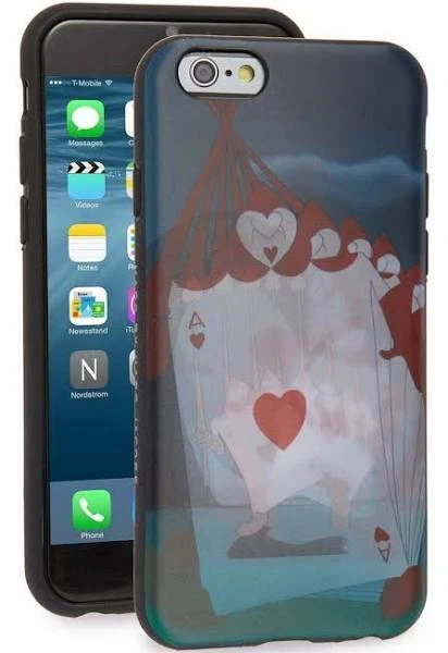 NUEVO EN CAJA ESTUCHE MARC por MARC JACOBS DISNEY ALICE en WONDERLAND HOLOGRAMA IPHONE 6/6s Foto 1 de 3