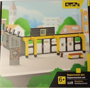 EDEKA Supermarkt Set 128 teilig, originalverpackt, NEU, ungeöffnet  - Bild 1 von 2