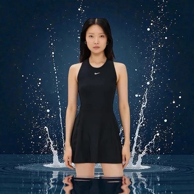 Vestido de tenis NikeCourt Dri-Fit Victory para mujer talla S nuevo con etiquetas FQ1780-010 NEGRO Foto 1 de 4