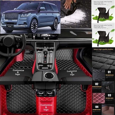 For Lincoln Navigator Car Floor Mats All Weather Auto Floor Liners Custom Mats — 第 1/4 张图片