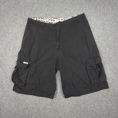 Pantalones Cortos Mambo De Colección Para Hombres 34 Negros Ripstop Bolsillos de Carga Senderismo Aire Libre Talla 34 Foto 1 de 4