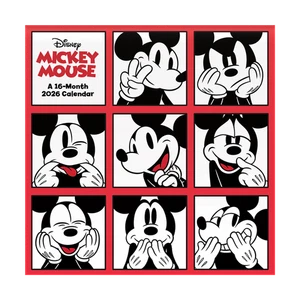 Trends International Mickey Mouse: Expressions 2026 12 x 12 Wandkalender mit - Bild 1 von 2