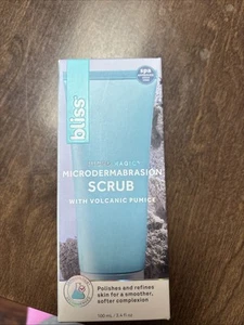 Exfoliante exfoliante de microdermabrasión renovador de piel Bliss Micro Magic 3,4 oz - Imagen 1 de 2