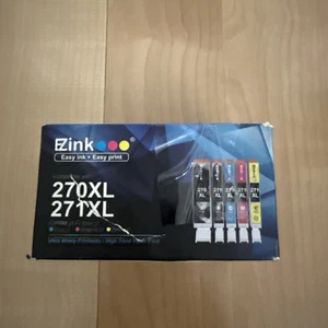 E-Z Ink Compatible Ink Cartridge Replacement Canon PGI-270XL CLI-271XL 5-PCS New - Picture 1 of 2