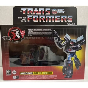 Hasbro Transformers X Knight Rider 2024 Autobot Agent Knight Figure - Picture 1 of 1
