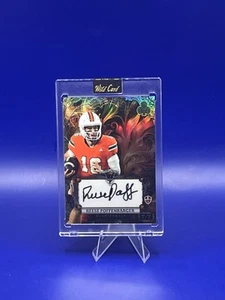 ๐ฅ 7/7 ๐ฅ Reese Poffenbarger 2024 Wild Card 7 Card Draw Football Rookie Auto - Picture 1 of 11