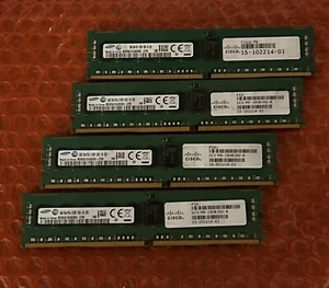 Samsung 8GB DDR4 2133 MHz PC4-17000 RDIMM Server RAM M393A1G40DB0-CPB    #S-49 - Picture 1 of 3