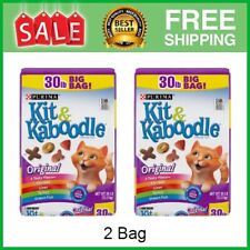 Purina Kit & Kaboodle Origina Dry Cat Food,30 lb Bag (Combo 2 Bag),Free Shipping