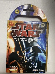 Star Wars Carry Along Activity Pad With Crayons And Stickers - Picture 1 of 2
