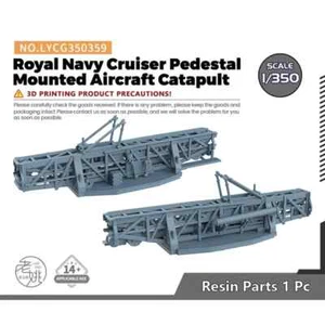 1/350 Model Upgrades Parts Royal Navy Cruiser Pedestal Mounted Aircraft Catapult - Picture 1 of 3