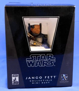 STAR WARS JANGO FETT MINI BUST 5577/9000 GENTLE GIANT SEALED 2007 - Picture 1 of 7