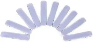 10-teiliges Bleiklebeband-Set zur Optimierung (5 cm x 1 cm, Silber, 3 g/Stück) - Bild 1 von 5