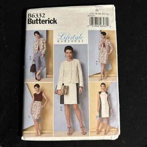Damen/Misses Kleid Jacke Rock Hose Muster Butterick B6332 Übergröße 16-24 - Bild 1 von 2